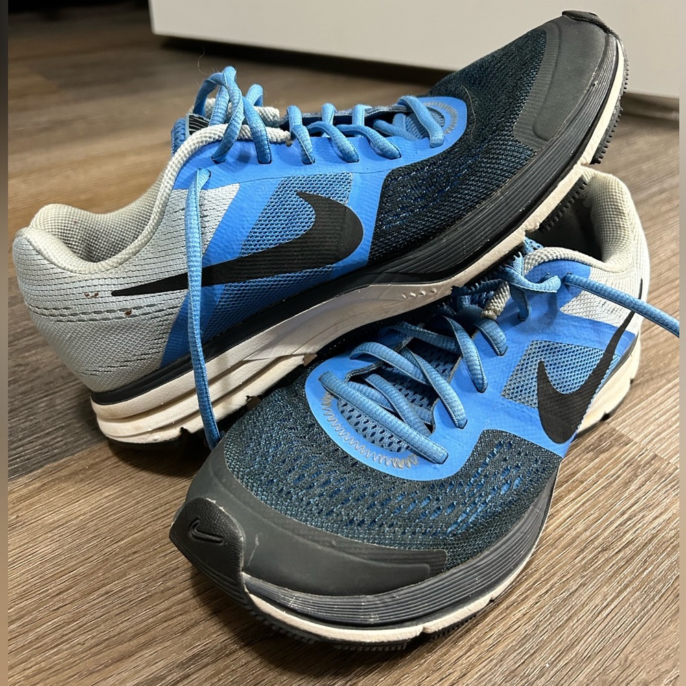 Blue Nike Running Shoes